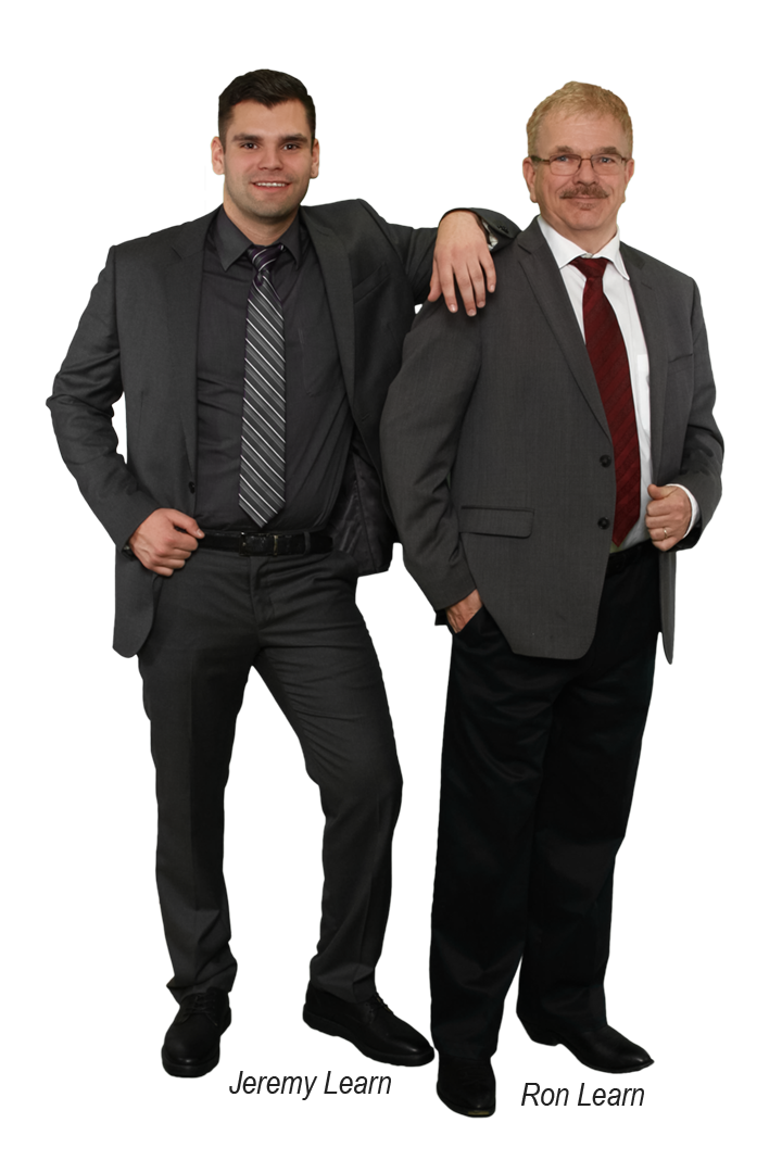 Ron and Jeremy, professional realtors, discussing property listings and real estate market growth.